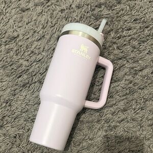 Stanley Pastel Purple Tumbler with Handle and Straw